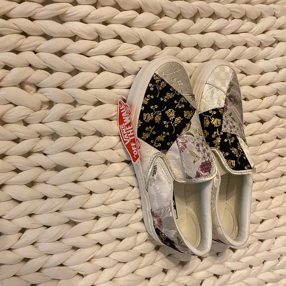Vans Brocade Patchwork woman’s classic slip on - Picture 6 of 9